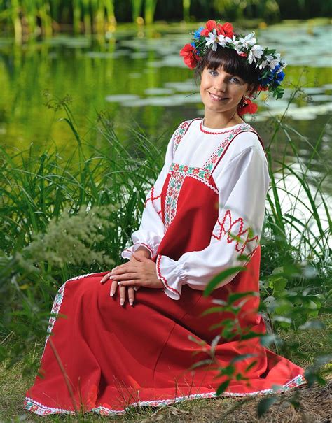 Traditional Russian Costume Varvara Russian Traditional Dress