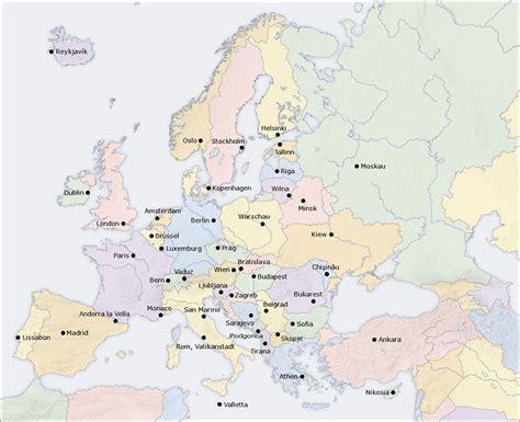 map  europe  capitals topographic map  usa  states