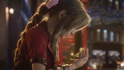 4k final fantasy vii aerith gainsborough hd wallpaper