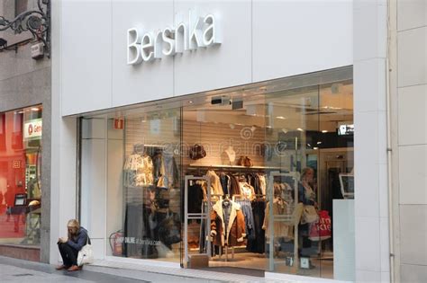 bershka fashion editorial stock photo image  boutique