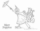 Poppins Mary Coloring Pages Disney Kids Cute Printables Popins Deviantart Print Printable Simple Pic Colorring Mery Sheets Sheet Visit Children sketch template
