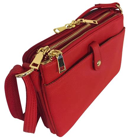 womens concealed carry gun purse small leather crossbody bag ccw handbag clutch ebay