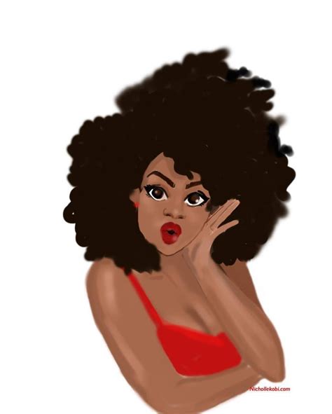 nicholle kobi in 2022 black girl art pop art comic girl black artwork