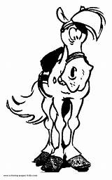 Luke Lucky Coloring Pages Cartoon Jolly Jumper Color Printable Character Horse Kids Gif Sheets 2009 Back Book Categories sketch template