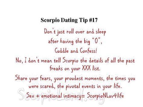 32 best images about scorpio dating tips on pinterest