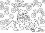 Waverly Place Coloring Wizards Pages Alex Harper Colorare Da Immagini Kids Printable Popular sketch template