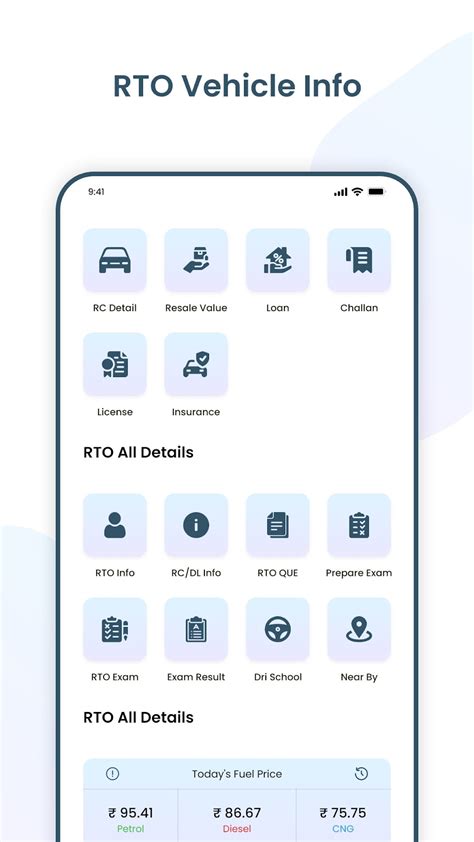 rto vehicle information app  android