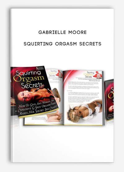 Squirting Orgasm Secrets By Gabrielle Moore Trading Forex Store