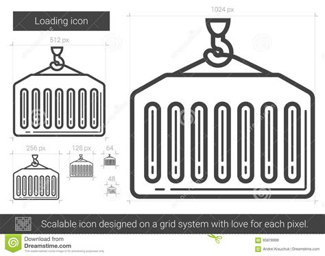 loading  icon stock vector illustration  icon