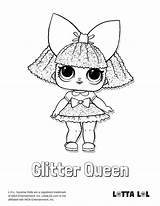 Coloring Lol Pages Surprise Series Dolls Doll Glitter Lotta Queen Color Confetti Pop Colouring Poppy Books Printable Pokemon Kids Girls sketch template