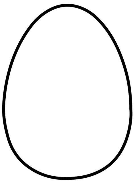 printable easter egg template  easter party favor patterns