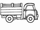 Truck Kids Coloring Pages Cliparts sketch template