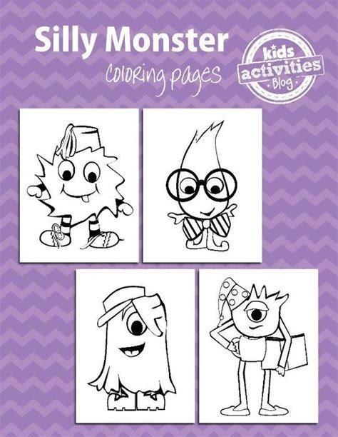 monster coloring pages  kids coloring pages  kids coloring