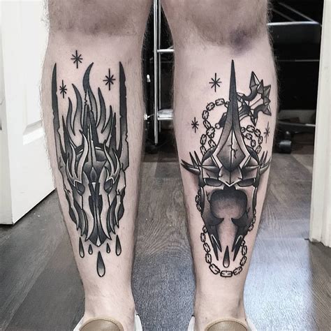 amazing lord   rings tattoos   love lord