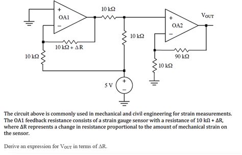 solved  circuit   commonly   mechanical  cheggcom