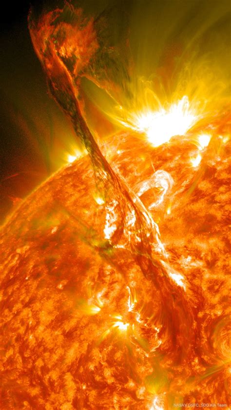 long standing solar filament erupted  space producing  energetic coronal mass ejection