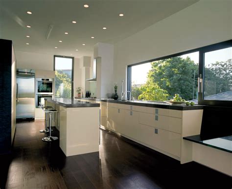 equipped  high gloss finish kitchen interior design ideas ofdesign