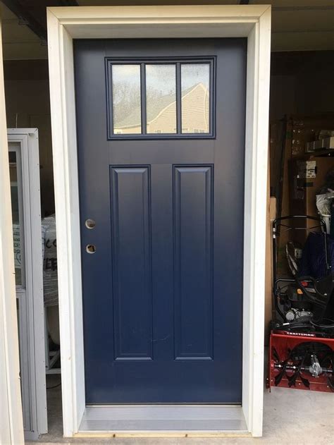 reeb special order  panel    front entry door  glass deep