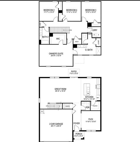 dr horton cunningham floor plan floorplansclick
