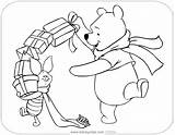 Pooh Piglet Winnie Disneyclips sketch template