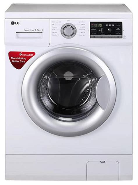 lg  kg fully automatic front load washing machine white grabfly   comparison