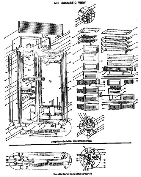 refrigerator parts diagram hanenhuusholli
