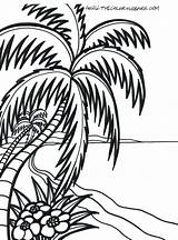 Beach Coloring Pages Towel Getcolorings Color sketch template