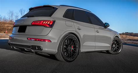 audi sq grey bc forged rs wheel front