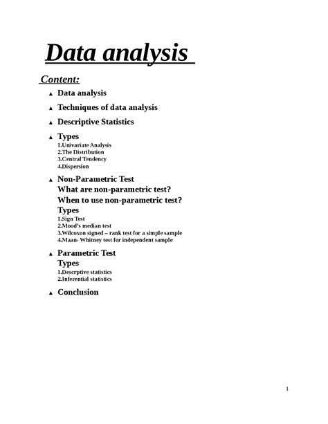 data analysis  research methodology study guides projects