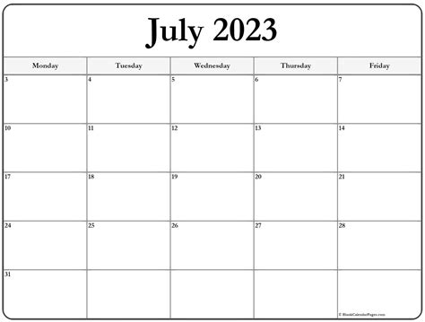 editable july calendar  martin printable calendars