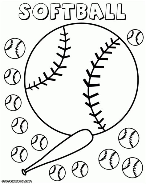 softball coloring pages printable  coloring pages coloring