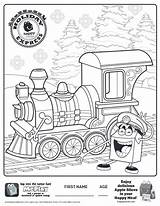 Coloring Meal Happy Mcdonalds Express Holiday Pages Train Mcdonald Sheet Colouring Christmas Activities Dots Connect Sheets Choose Board Kids Time sketch template