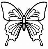 Butterfly Coloring Pages Print sketch template