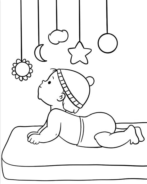 cute baby boy coloring pages