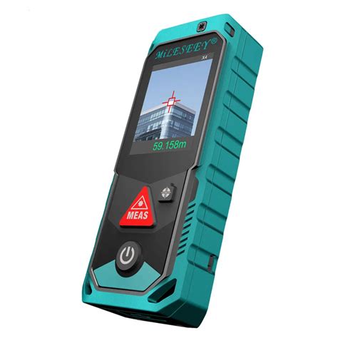 mileseey p  bluetooth laser rangefinder  rotary touch screen rechargerable laser meter