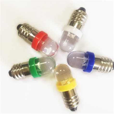 pcs     led light bulbs screw base instruct bulb button