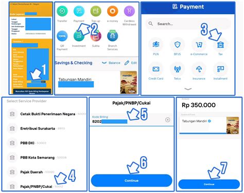 bayar paspor  mobile banking mandiri terbaru  keuangan