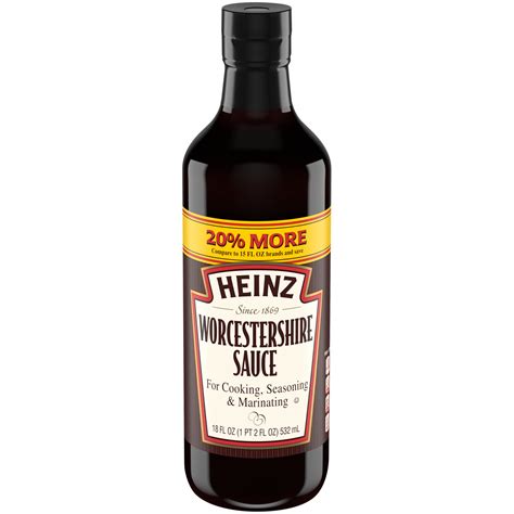 heinz worcestershire sauce  fl oz bottle walmartcom walmartcom