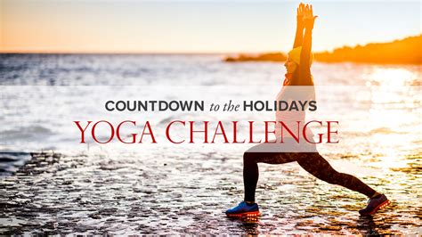 countdown   holidays yoga challenge