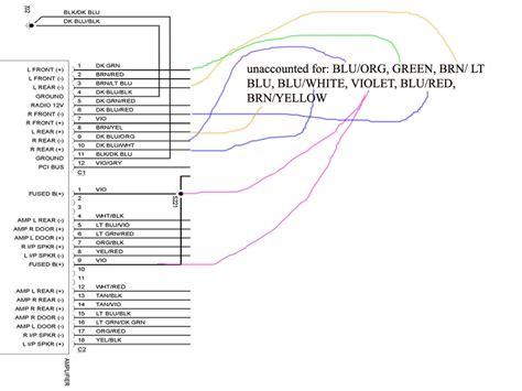 dodge ram  radio wiring diagram cadicians blog