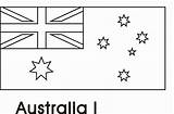 Australian Flag Printable Flags Colouring Gcssi sketch template