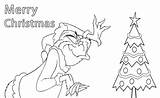 Grinch Ausmalbilder Cool2bkids Weihnachten Malvorlagen sketch template
