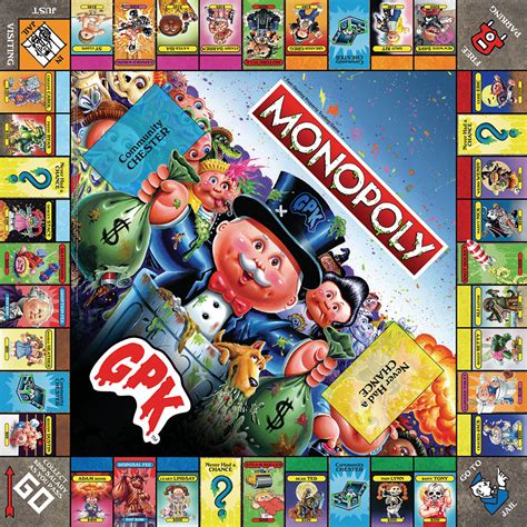 garbage pail kids monopoly joshs toys games