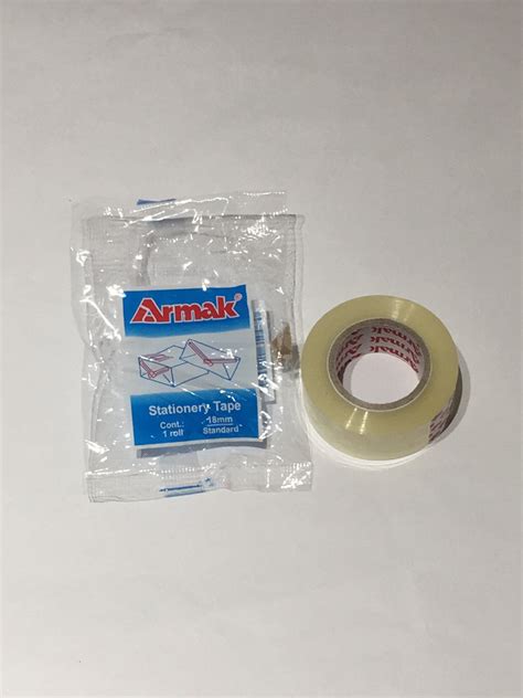 transparent tape mm   small core eplus stationery