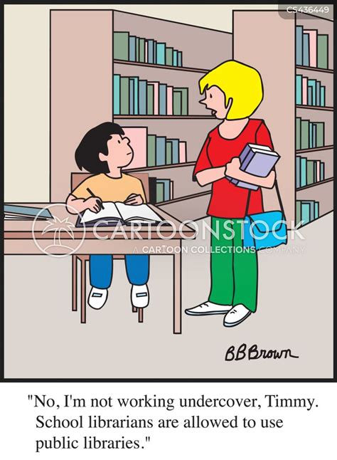 School Libraries Cartoons And Comics Funny Pictures From Cartoonstock