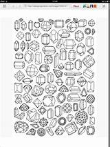 Diamond Choose Board Coloring Illustration Pages sketch template