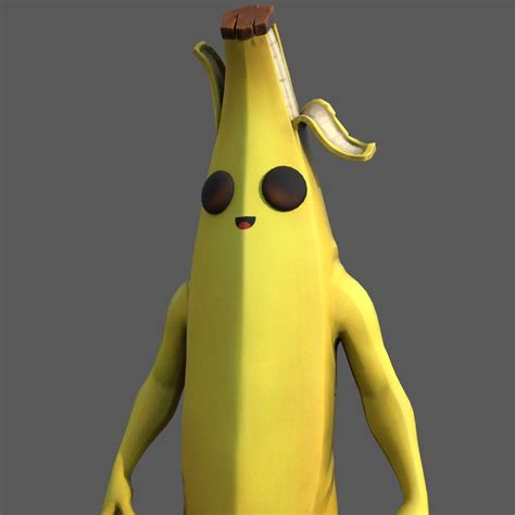 banana fortnite model turbosquid