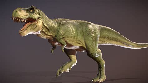 tyrannosaurus rex jurassic park  fredy fanart  model  david rr