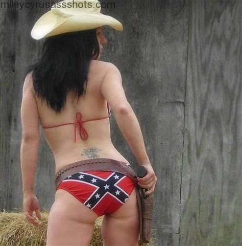 Sexy Country Girl In Rebel Flag Bikini Electricone77