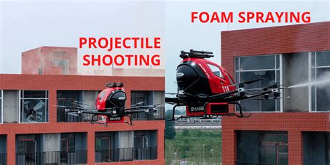 ehang shows incredible capabilities  firefighting drones   video